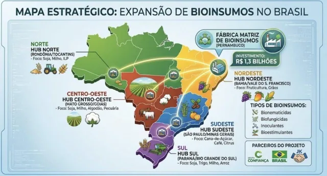 Expansão de bioinsumos no Brasil — Material de apresentação · mapa estratégico nacional.